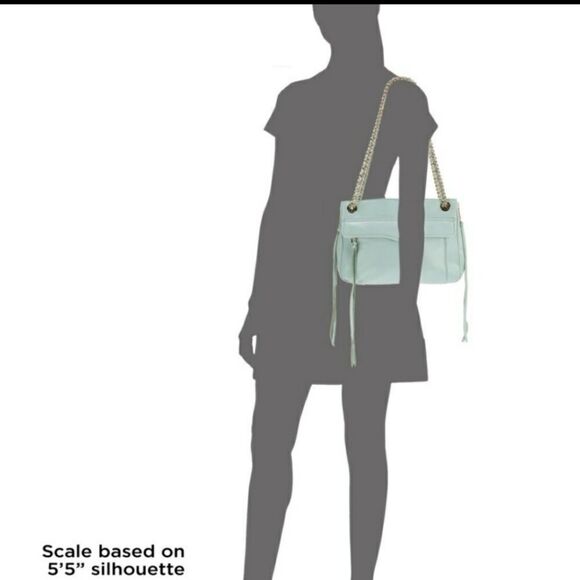 Rebecca Minkoff metallic light pink  shoulder bag - Picture 13 of 13